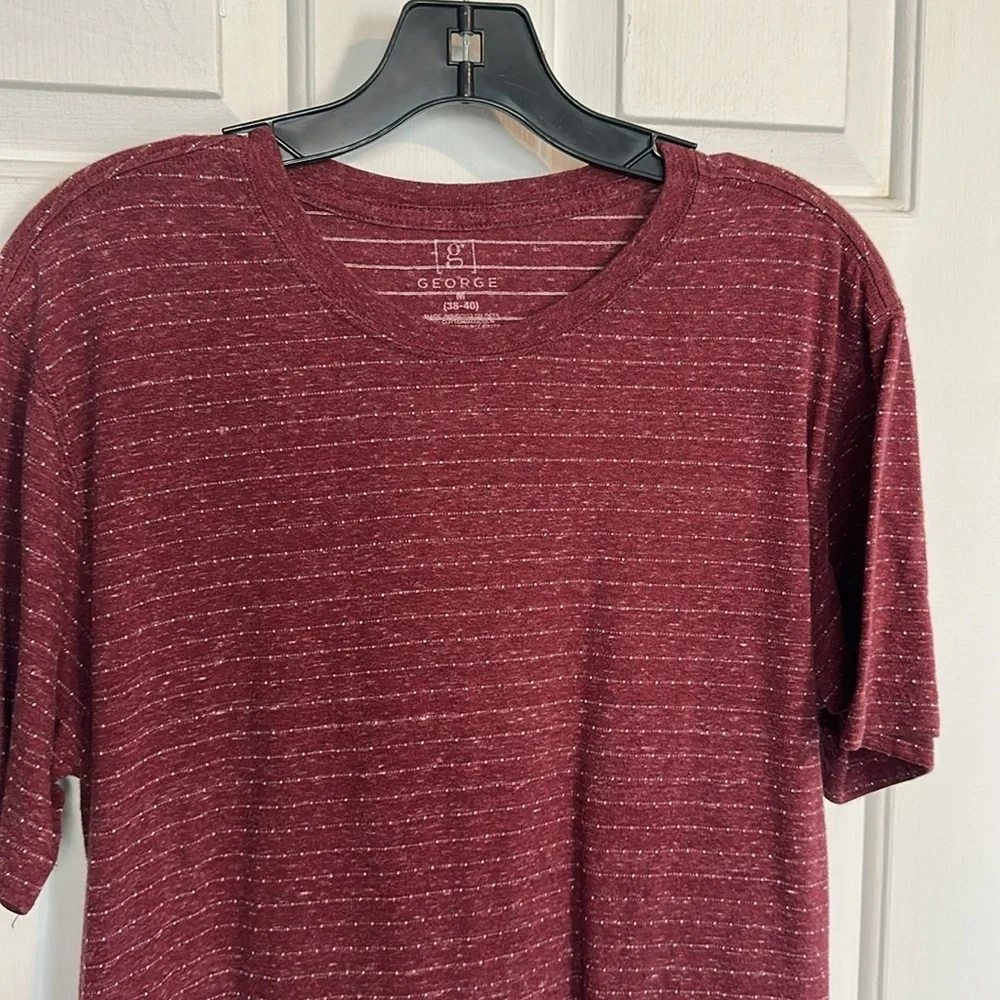 George men’s basic tee size medium red